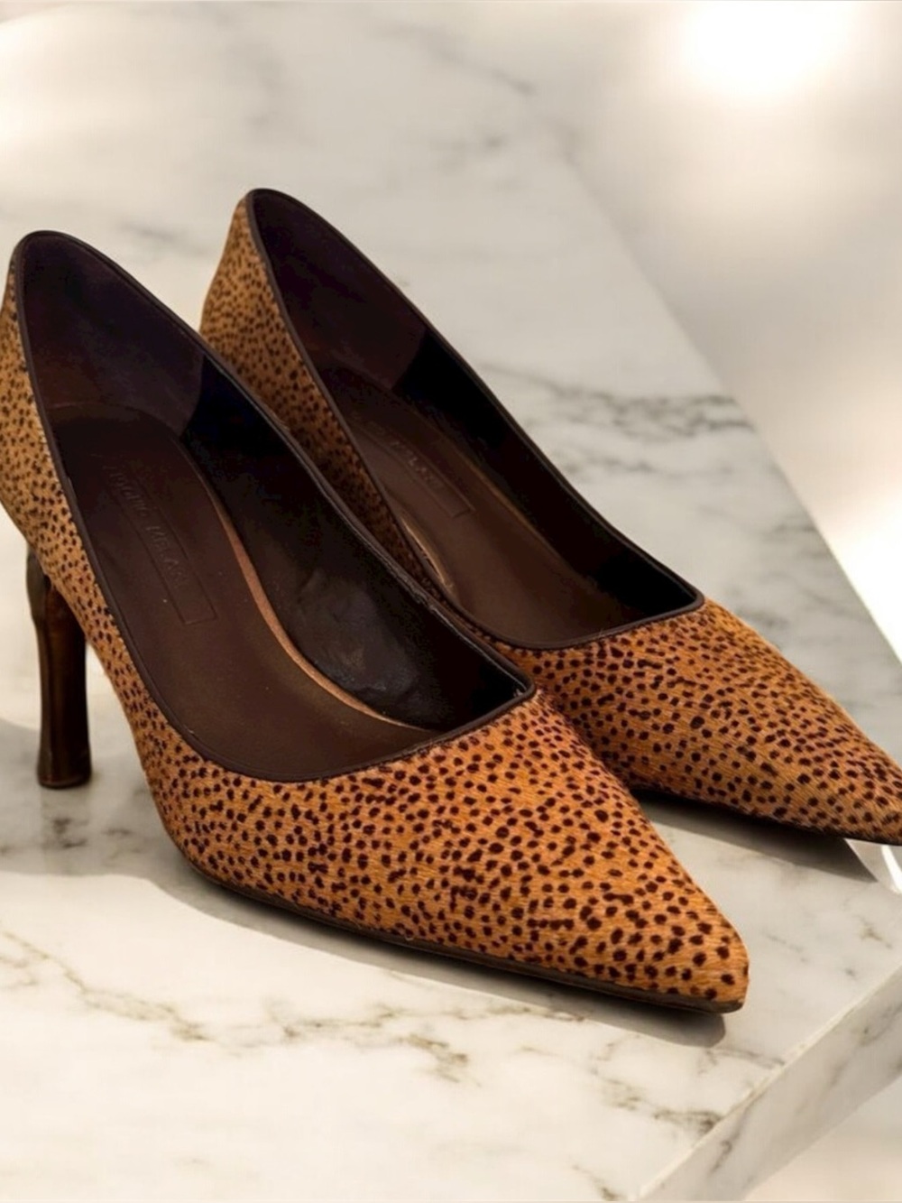 Antonio Melani Elegant Tan Women's Heels - 7.5 - Great Condition